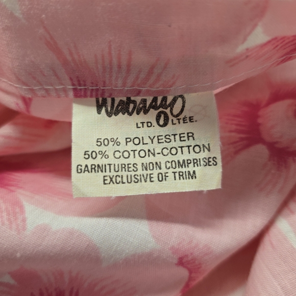 Vtg 70s Sheet Set, Flower Power, 1 Fitted & 1 Flat Sheet, Twin, Cotton/Poly - Picture 9 of 10